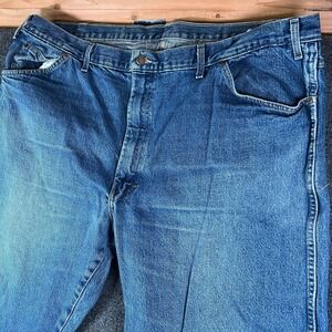 Dickies‎ Jeans Mens 46x30 Blue Medium Wash Denim Cotton Mid Rise Straight Leg